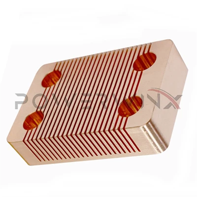 সিএনসি মেশিনযুক্ত তামা তাপ সিঙ্ক